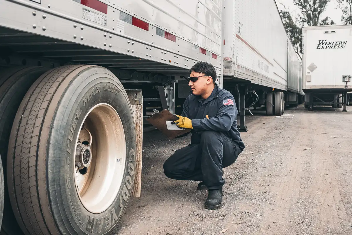 DOT / CVIP inspection underway